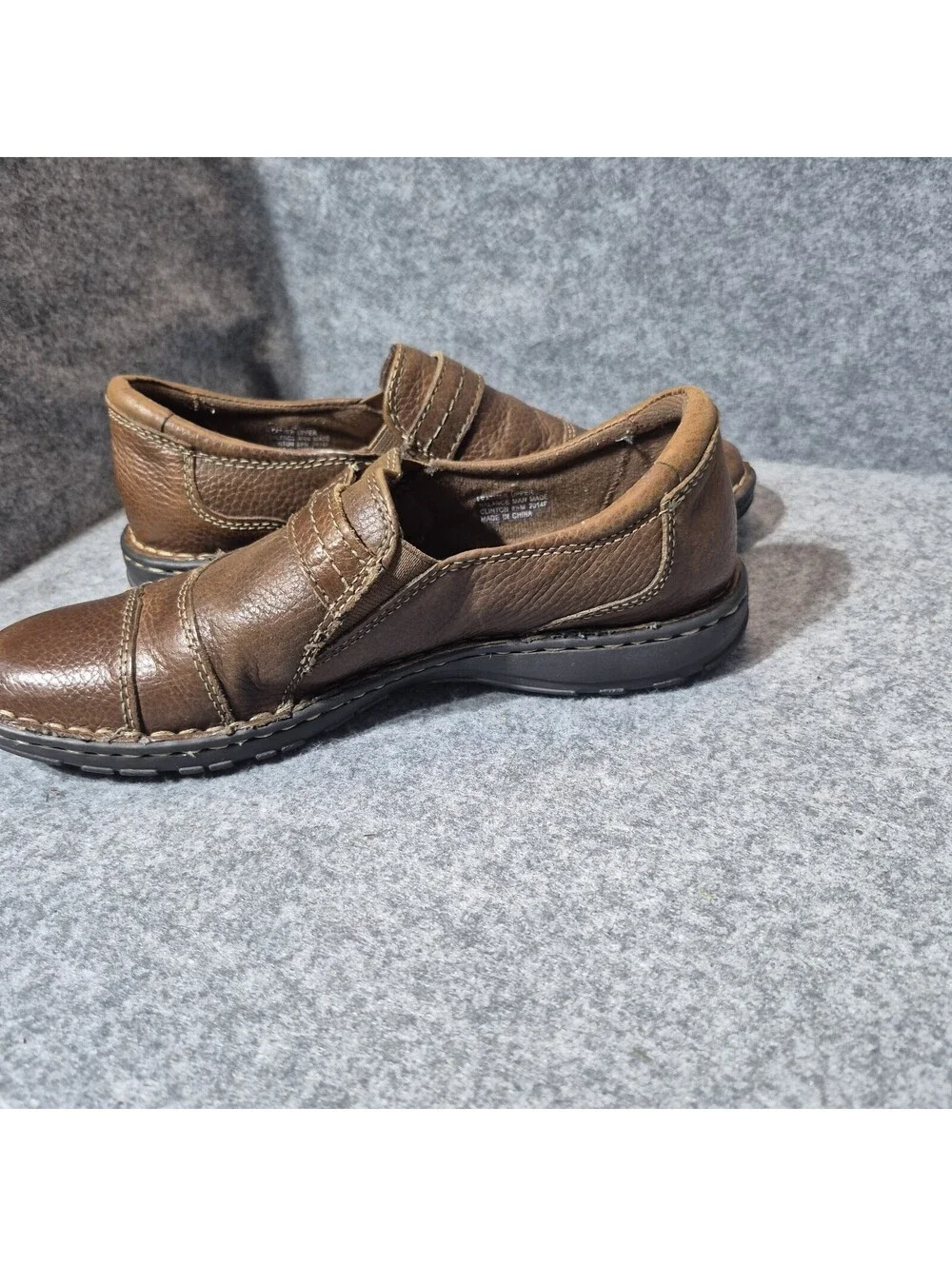 Earth Origins By Earth Clinton Women’s Brown Leather Loafers Size 8.5 M